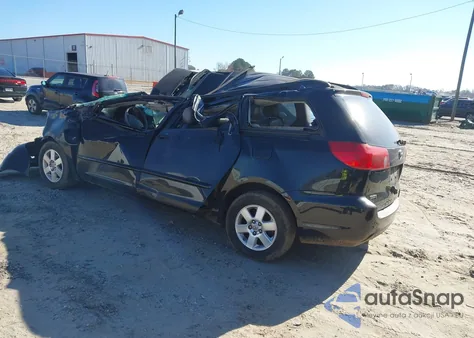 2008 Toyota Sienna Xle from USA, damaged, VIN 5TDZK22C68S159232